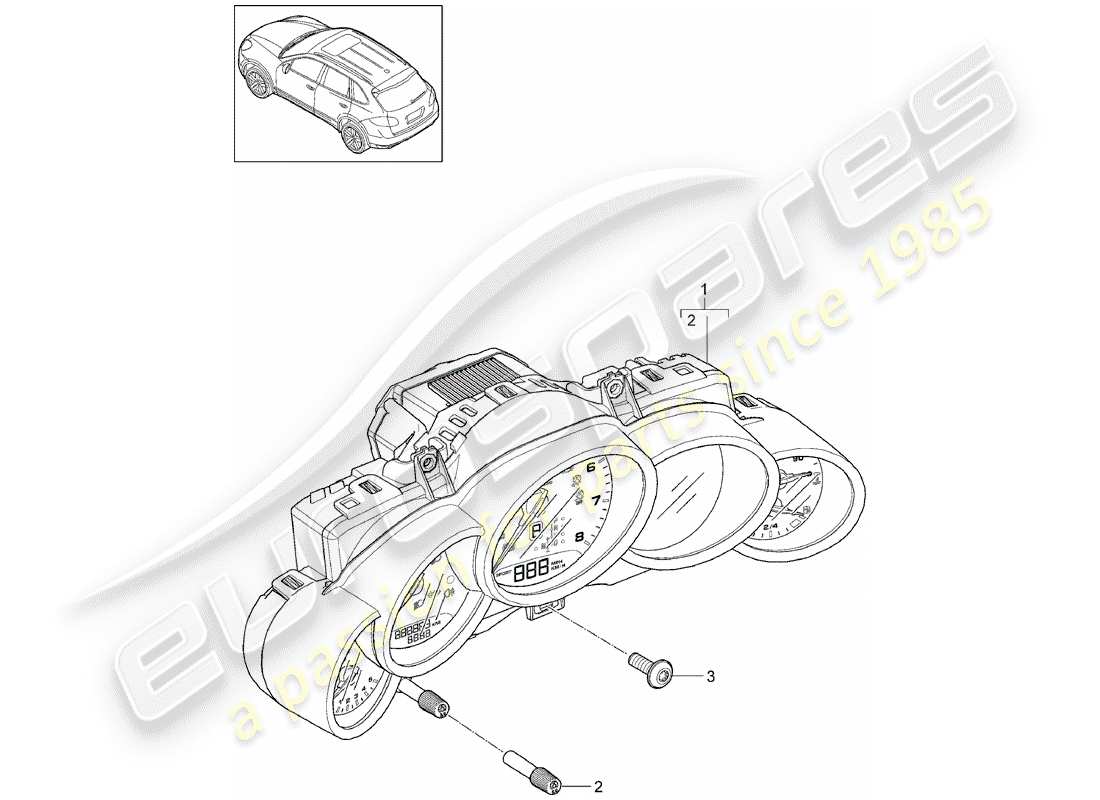 part diagram containing part number 95864195440
