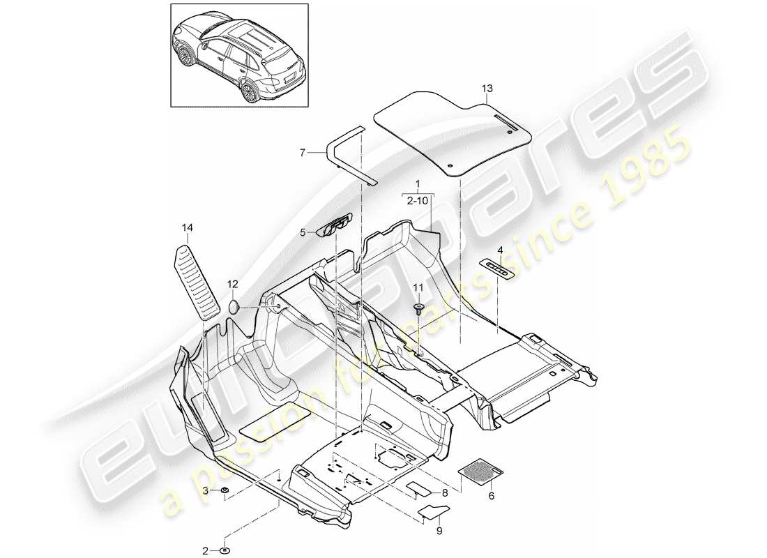 part diagram containing part number 95855138801