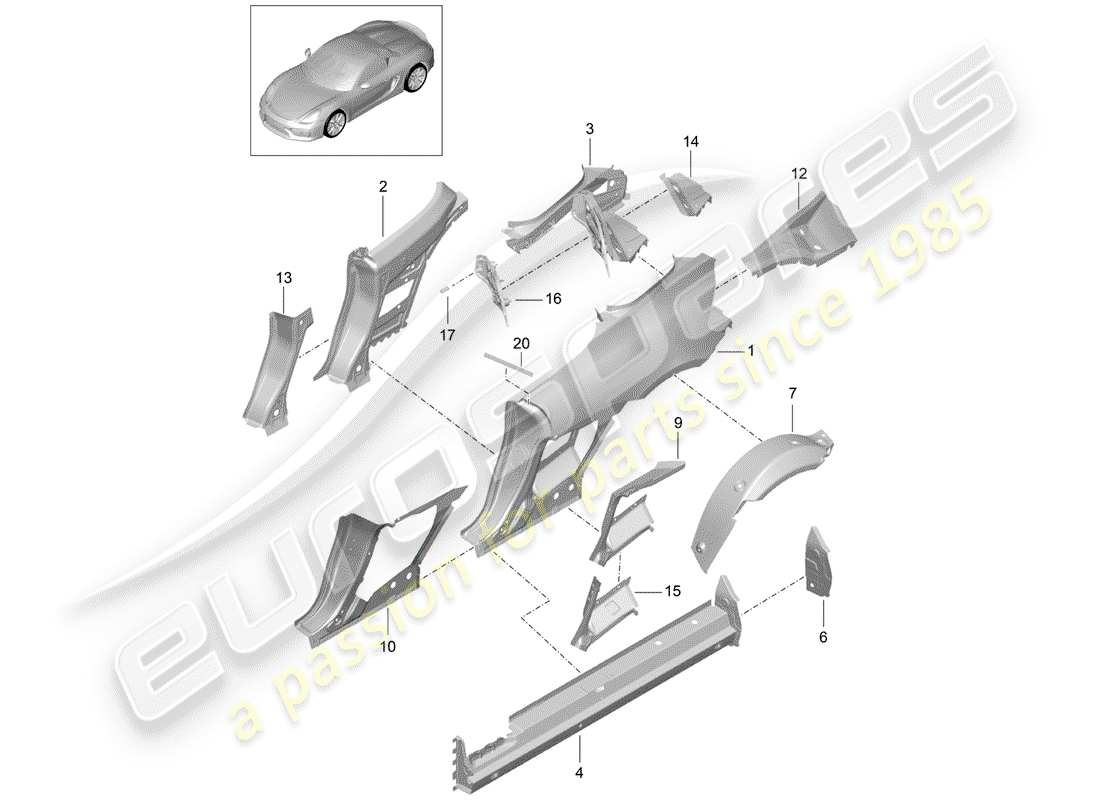 part diagram containing part number 98150396103
