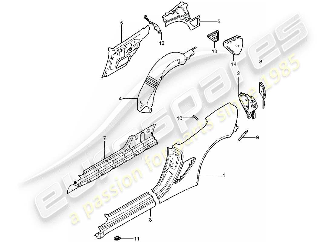 part diagram containing part number 98750396202