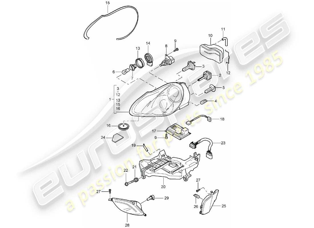 part diagram containing part number 95563103400