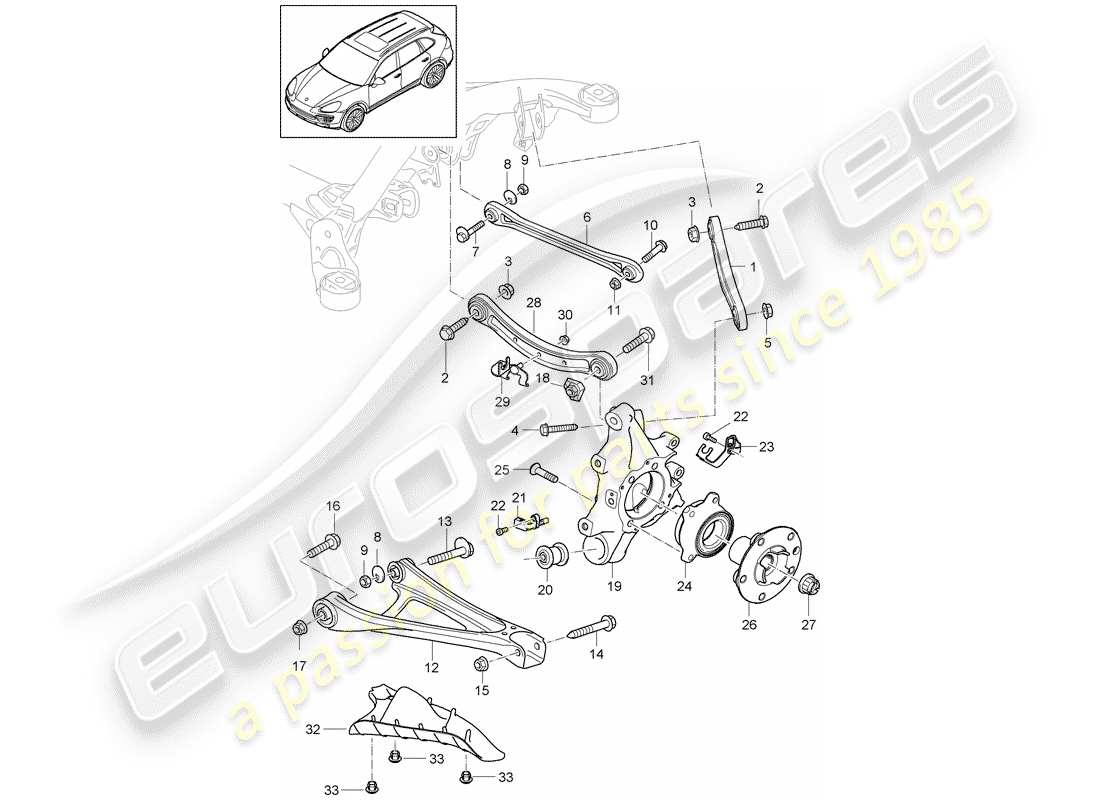 part diagram containing part number 95833132100