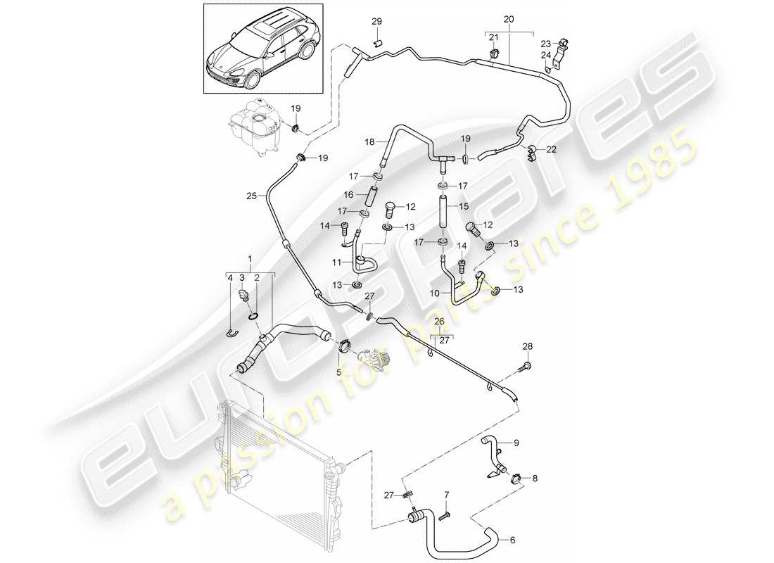 part diagram containing part number 95810631030