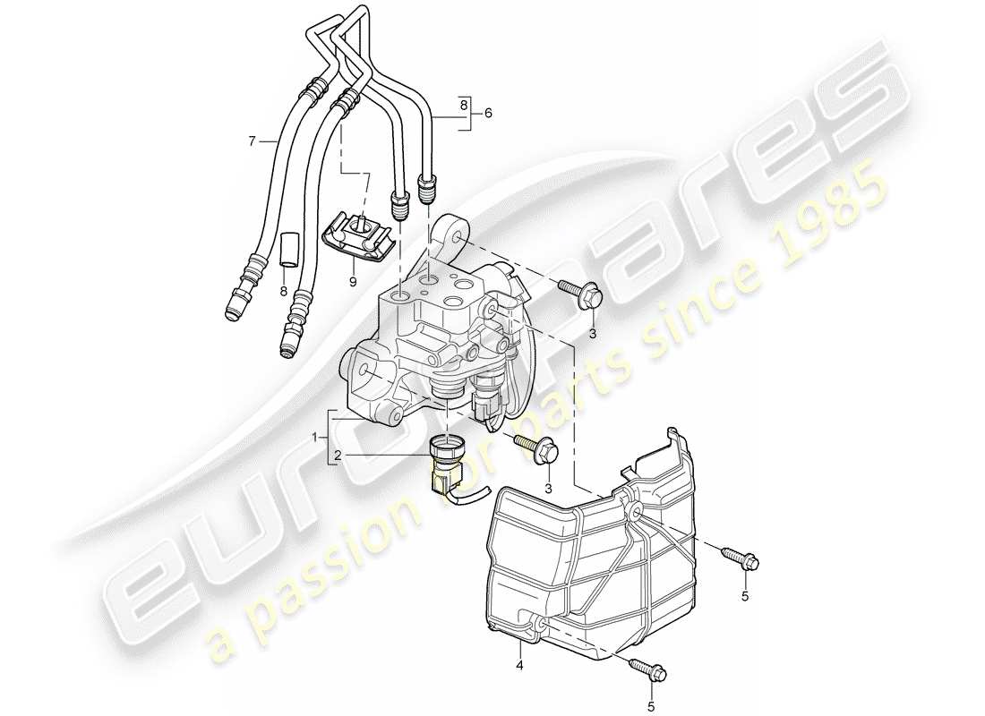 part diagram containing part number 95535912302