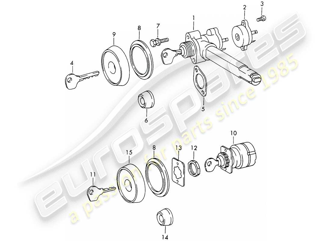part diagram containing part number 90161319310