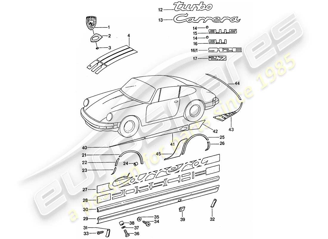 part diagram containing part number 91155914202