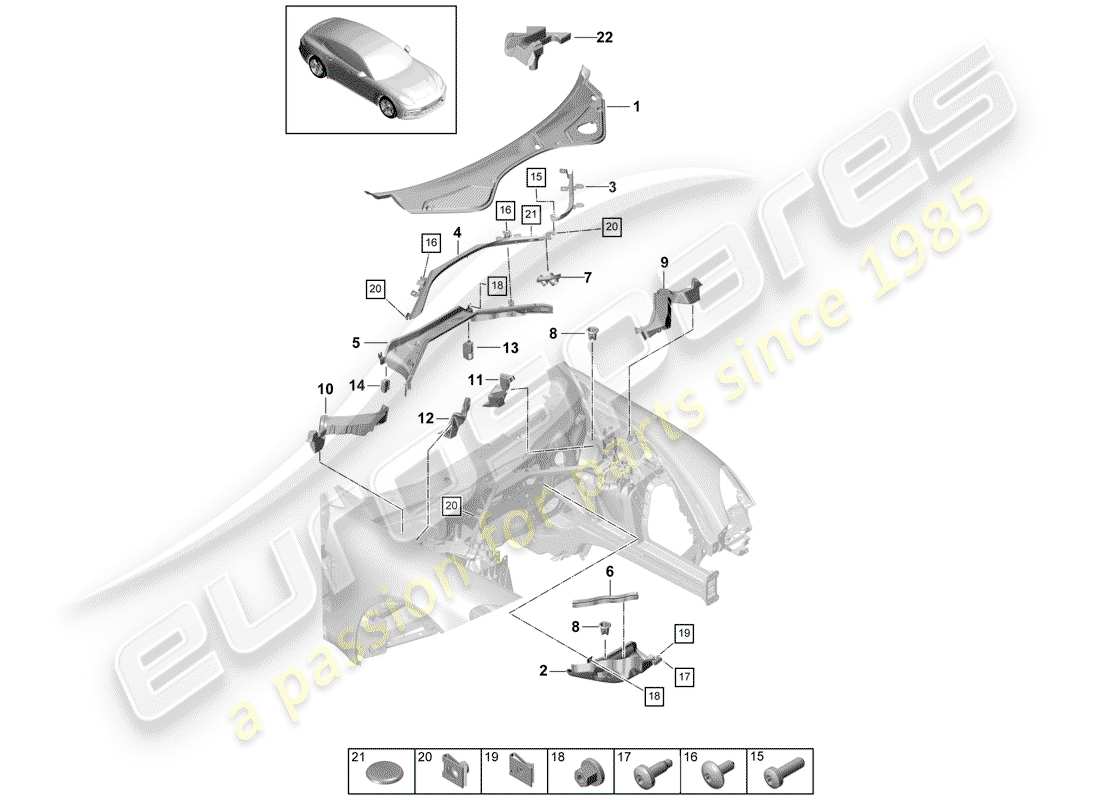 part diagram containing part number n 90495301