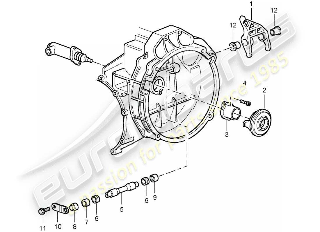 VIEW PARTS DIAGRAMS FROM THE PORSCHE 996 PARTS CATALOGUE a part diagram from the porsche 996 parts catalogue