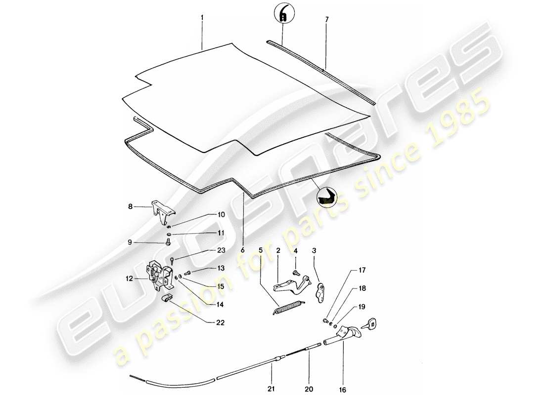 part diagram containing part number 91451103610