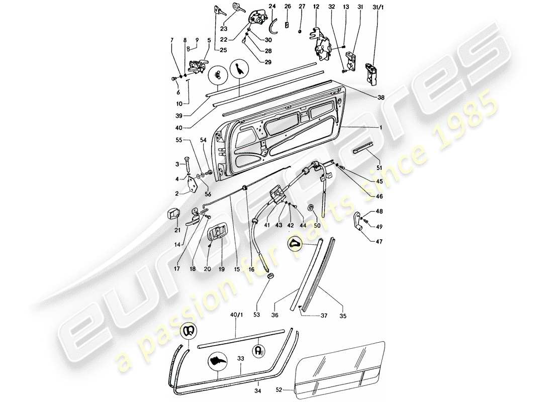 part diagram containing part number 91453114310