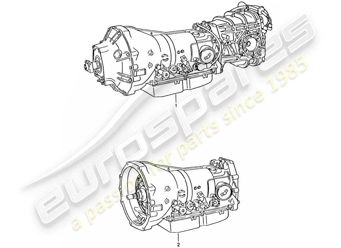 VIEW PARTS DIAGRAMS FROM THE PORSCHE 928 PARTS CATALOGUE a part diagram from the porsche 928 parts catalogue