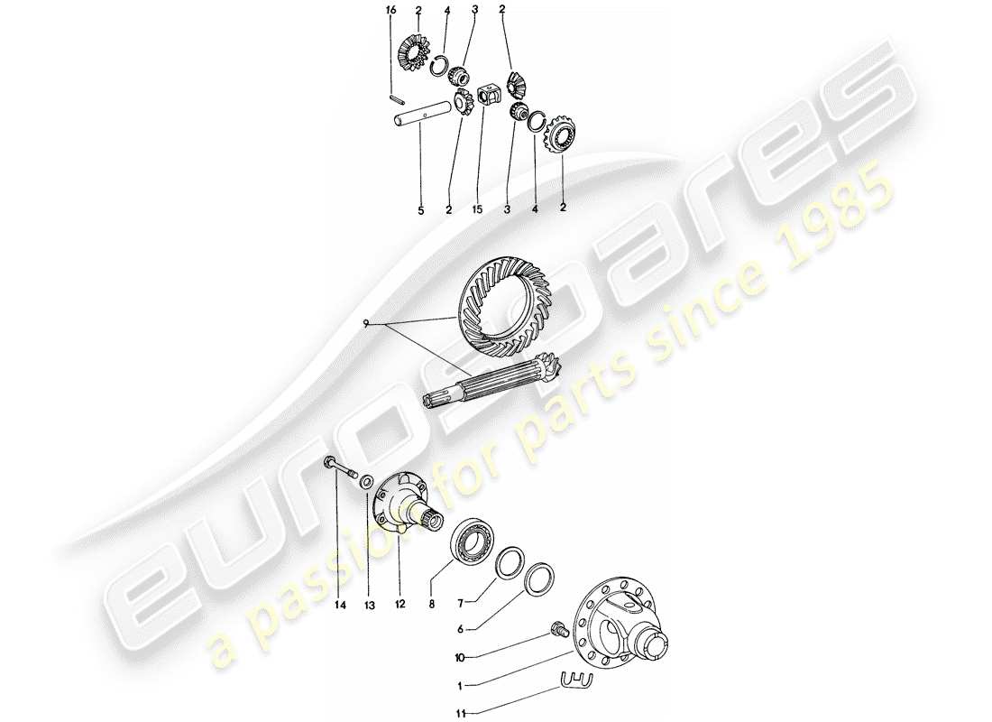 part diagram containing part number 016598081