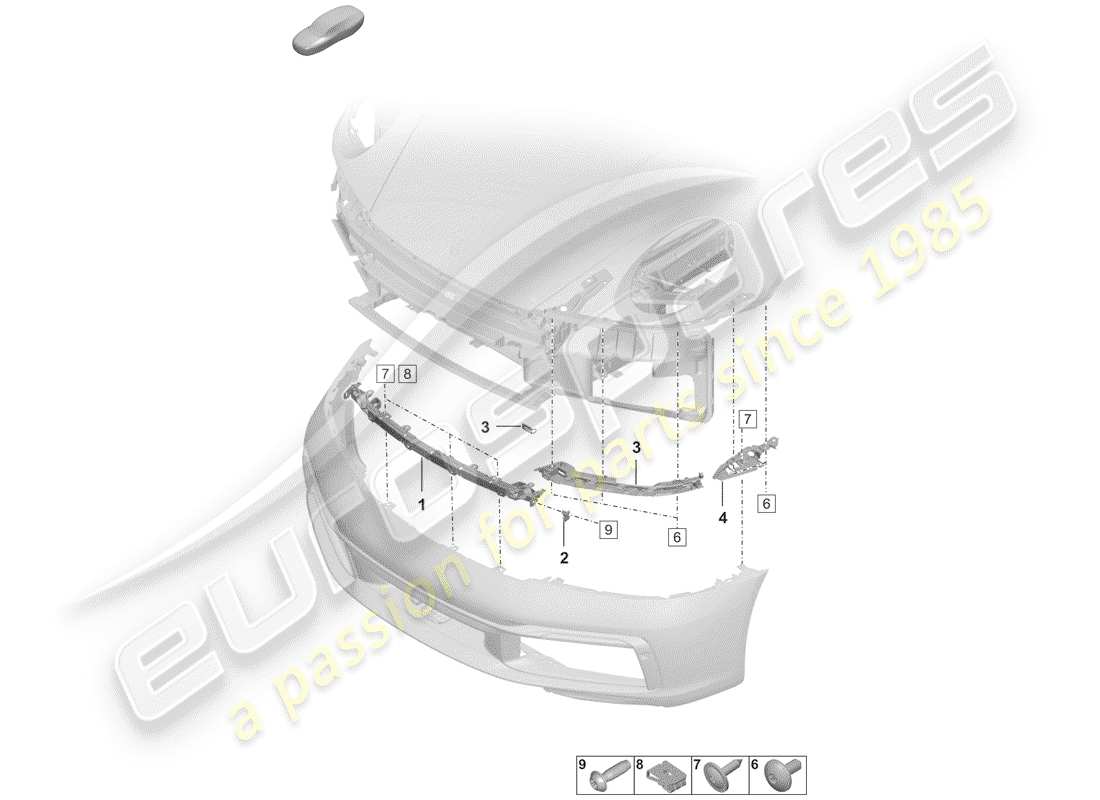 part diagram containing part number 992807595c