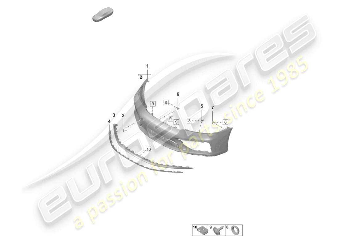 part diagram containing part number 992807100h g2x