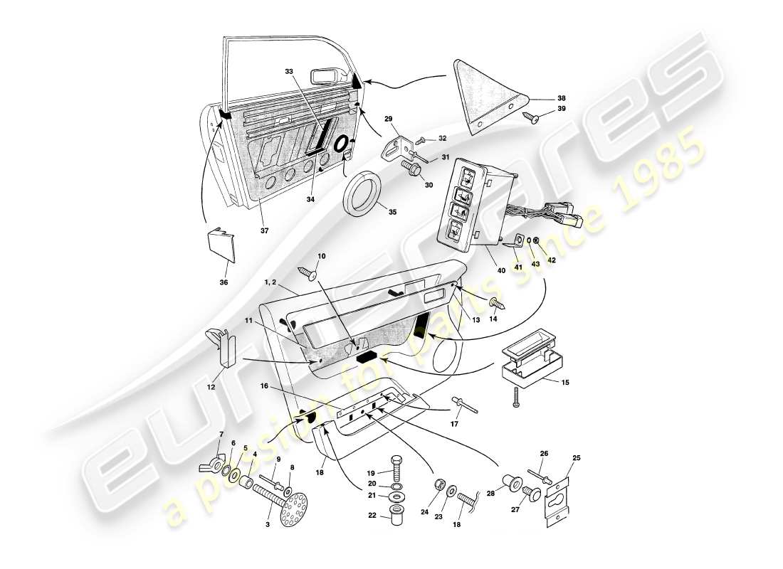 part diagram containing part number 83-62431xxx