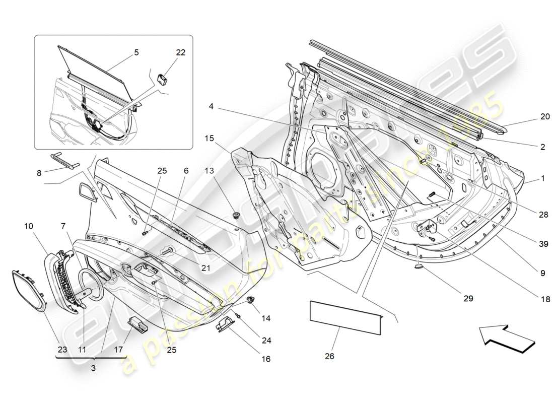 part diagram containing part number 670014551