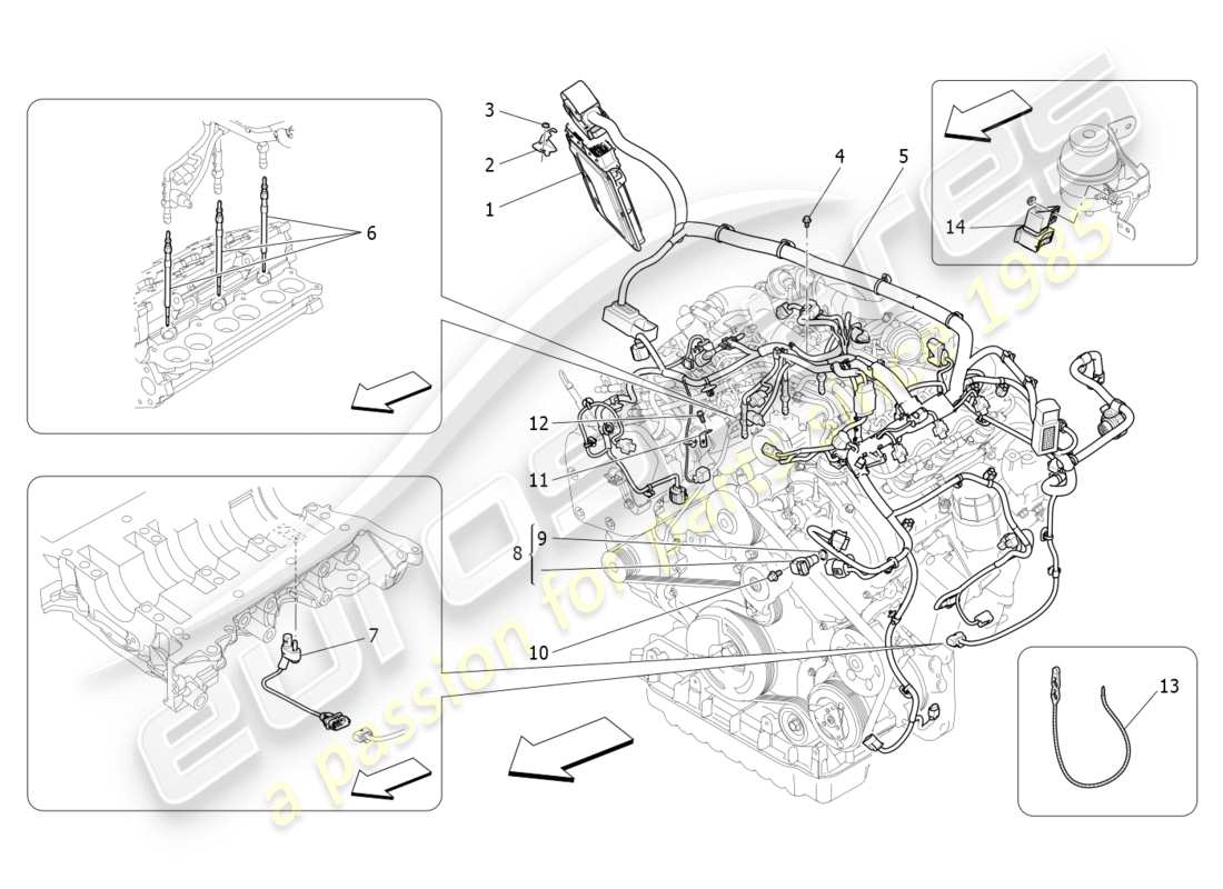 part diagram containing part number 46328171