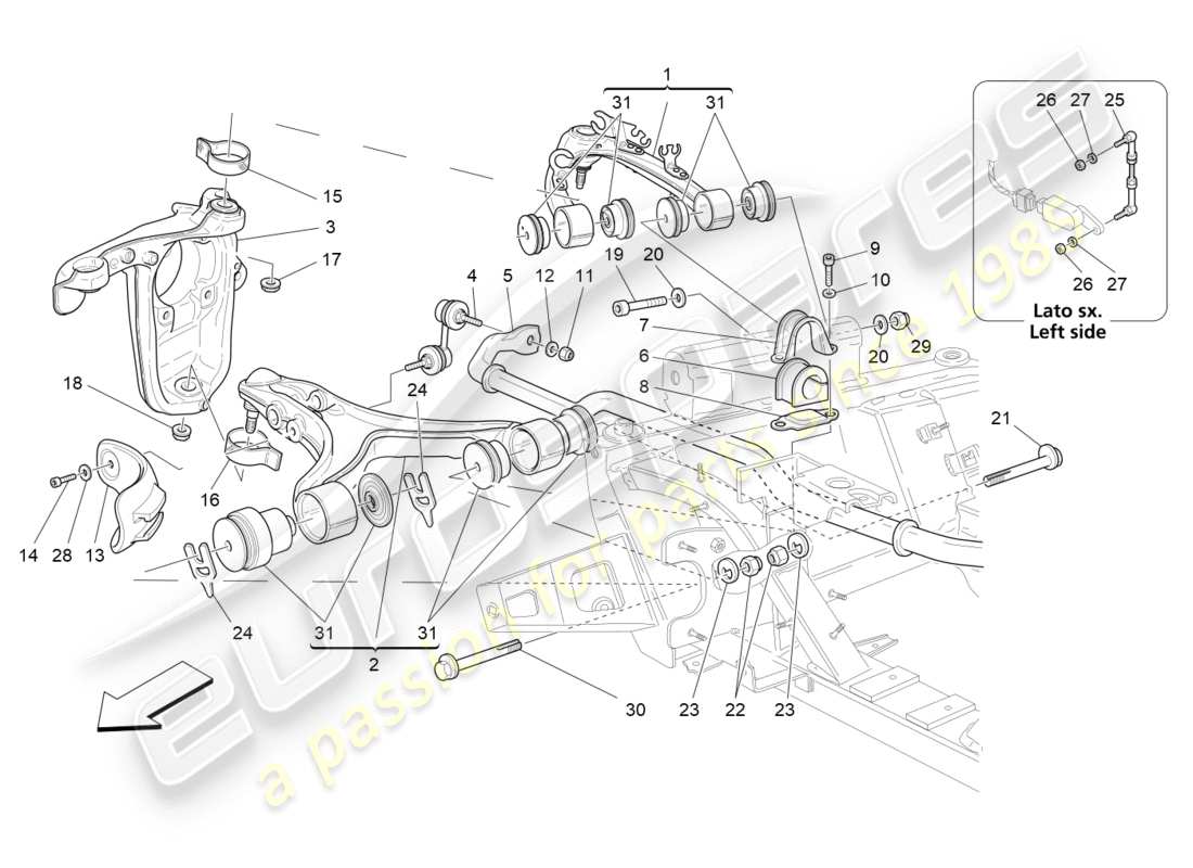 part diagram containing part number 670001805