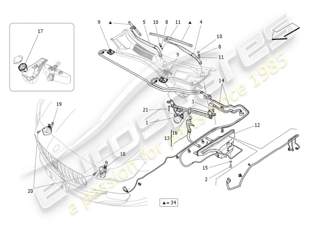 part diagram containing part number 673008177