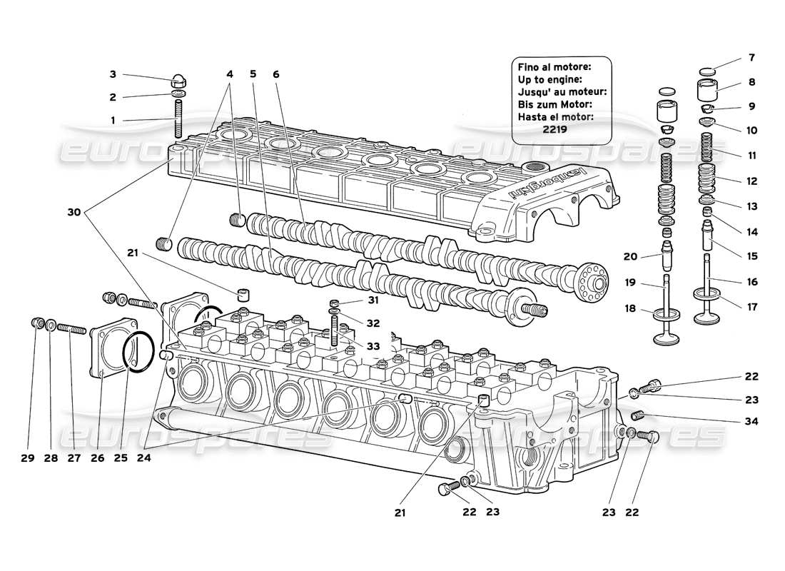 part diagram containing part number 001232711