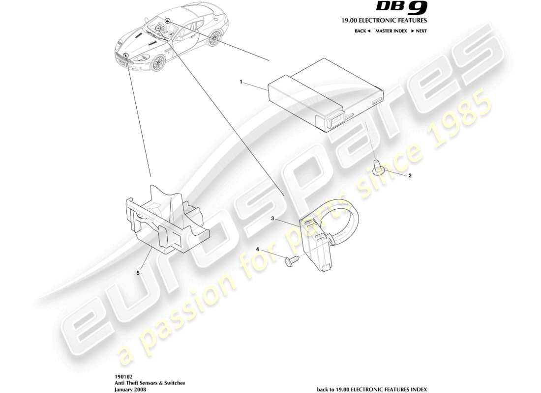 part diagram containing part number 4g43-37-10620