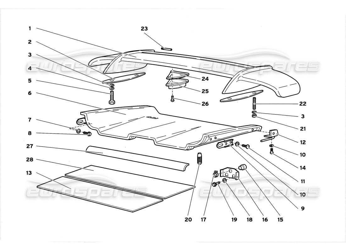 part diagram containing part number 007700554