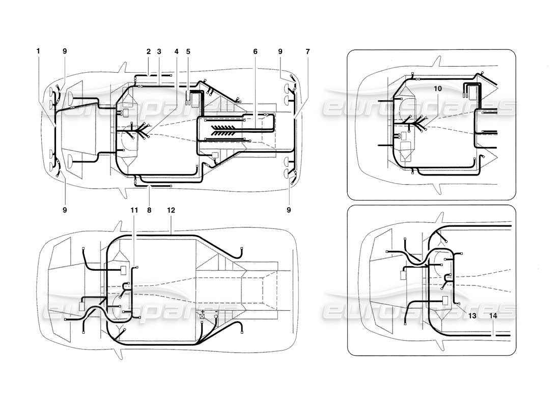 part diagram containing part number 006138167