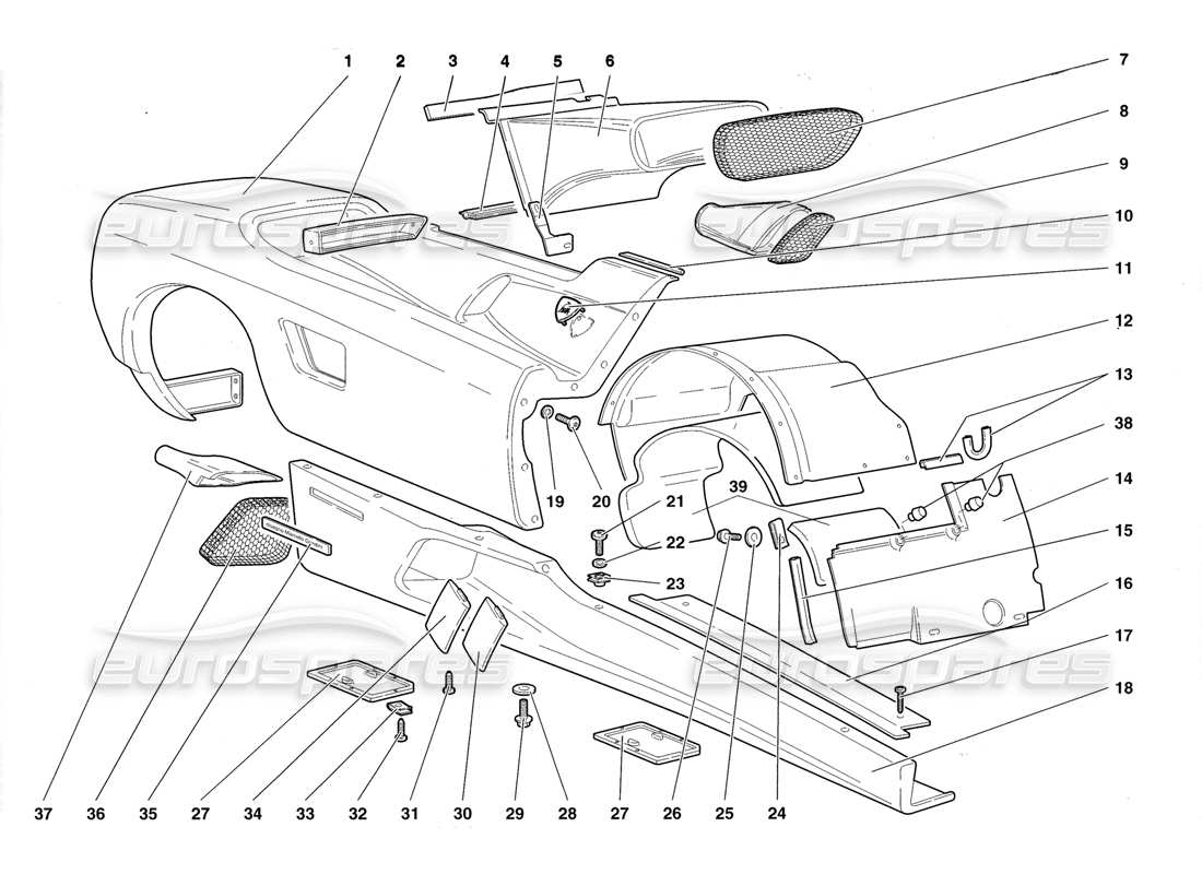 part diagram containing part number 009953104