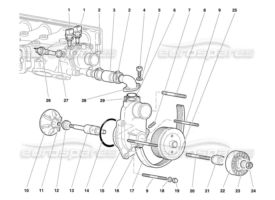 part diagram containing part number 001734248