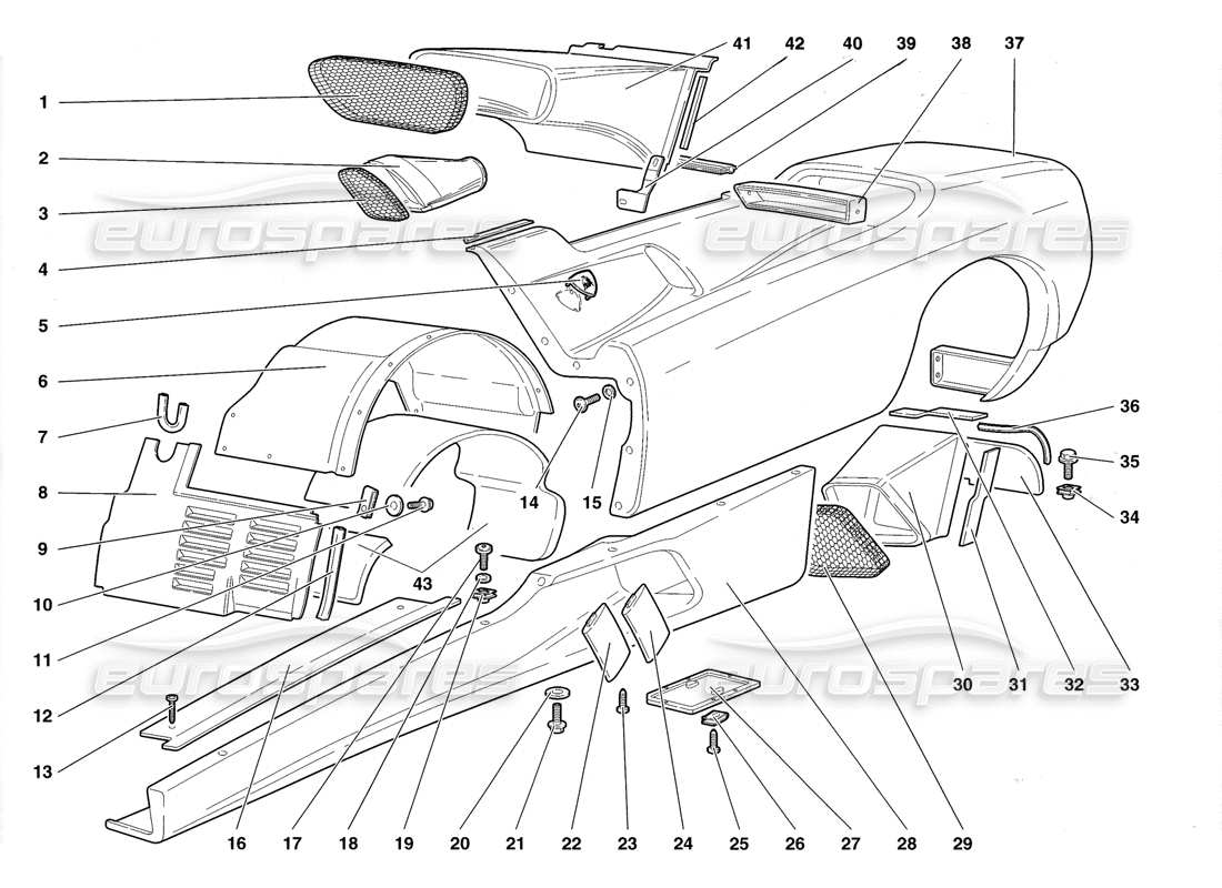 part diagram containing part number 0074001517