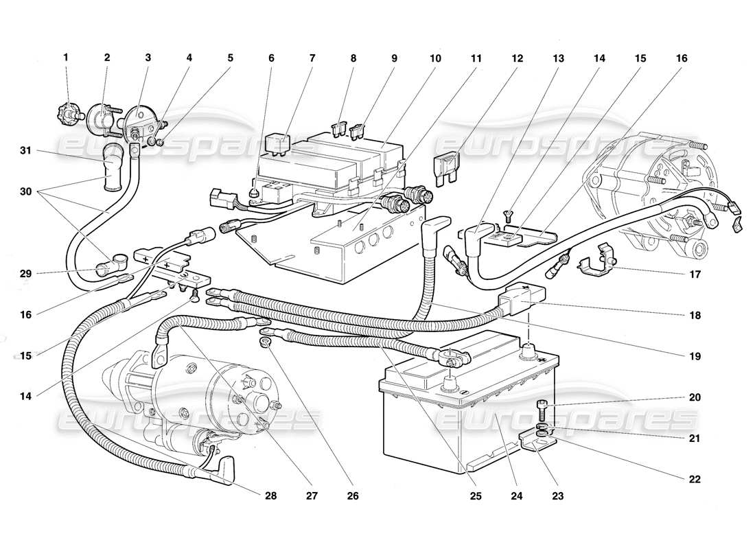 part diagram containing part number 006130080