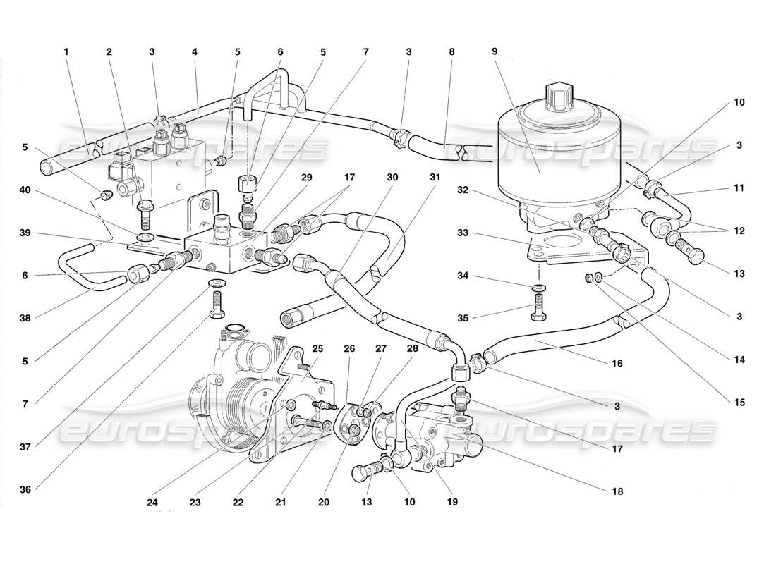 part diagram containing part number 004037104