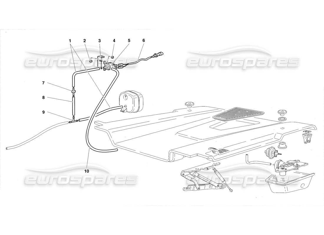 part diagram containing part number 009960254