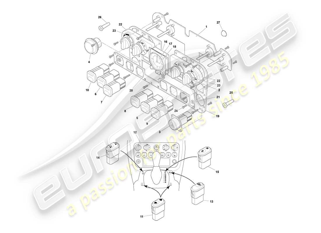 part diagram containing part number 80-124574-aa-aa