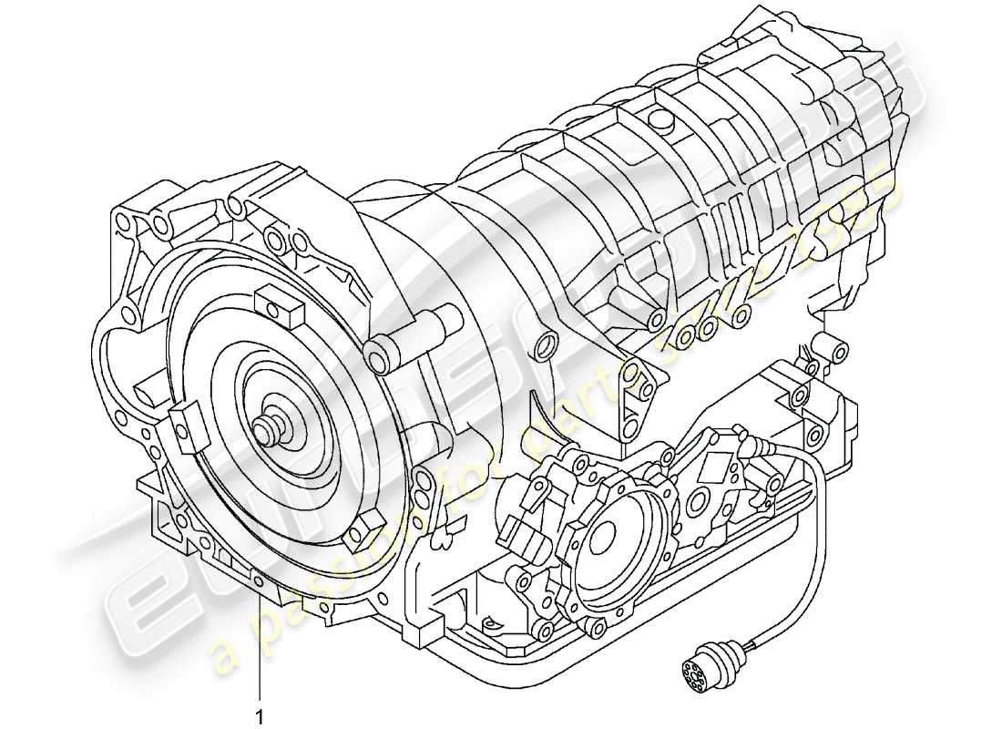 porsche replacement catalogue (1984) replacement transmission part diagram