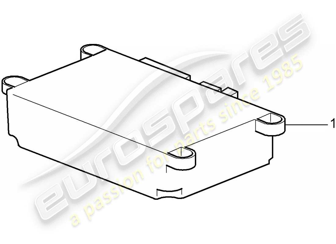 porsche 2008 (refurbished and exchange catalogue) telephone part diagram