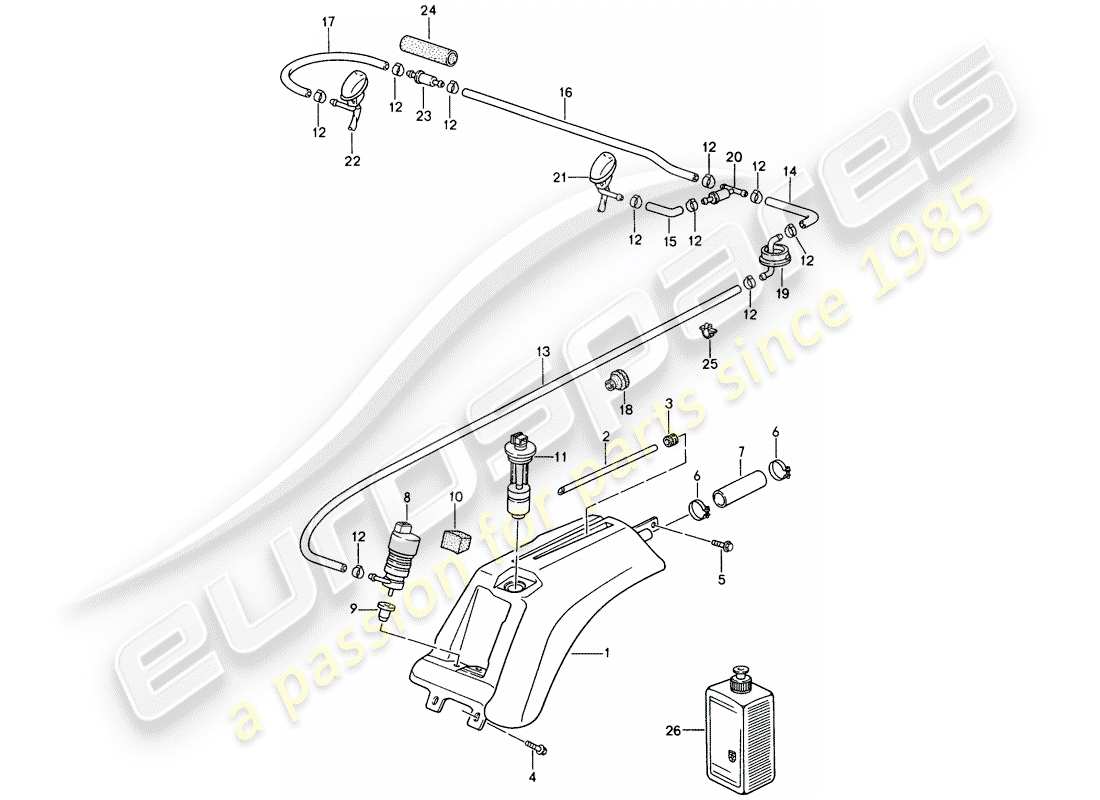 part diagram containing part number 96462818500