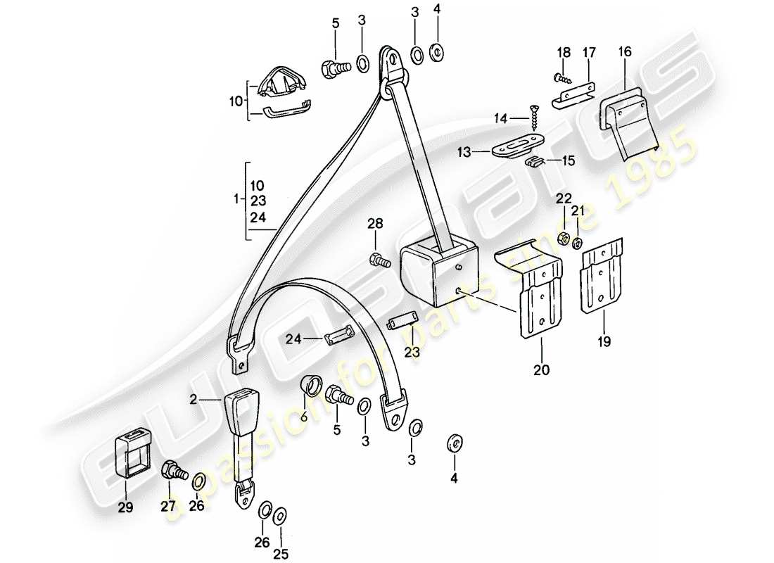 part diagram containing part number n0116552