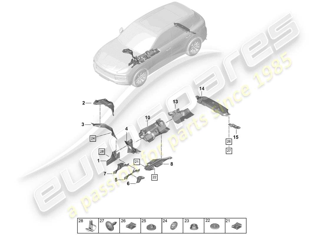 part diagram containing part number pab825285a