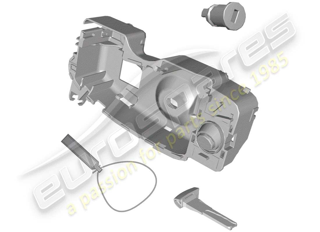 porsche 991 (2013) repair kit part diagram
