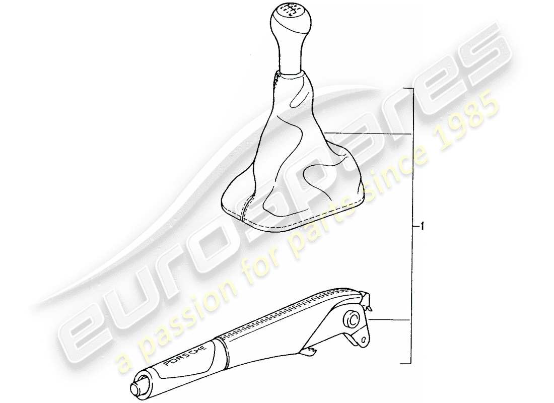 porsche tequipment catalogue (2007) set part diagram