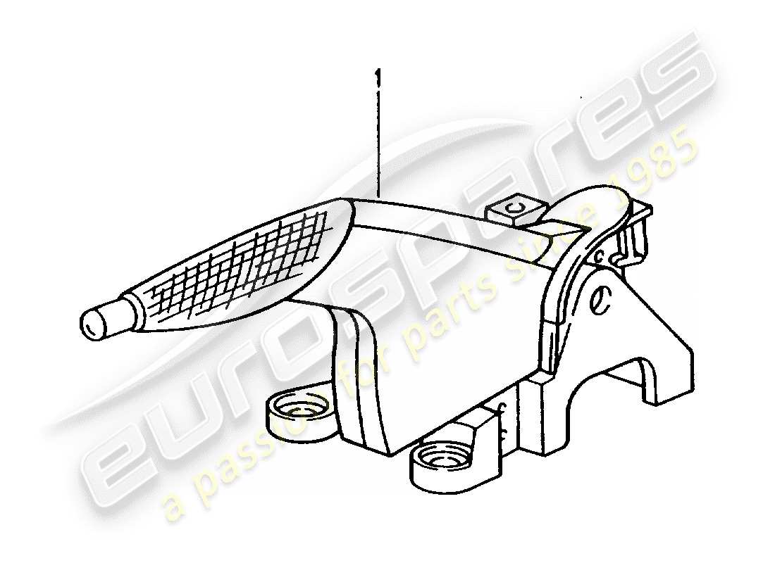 porsche tequipment catalogue (2001) hand brake lever part diagram