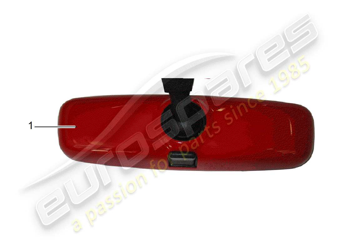 porsche 2019 (tequipment macan) rear view mirror inner part diagram