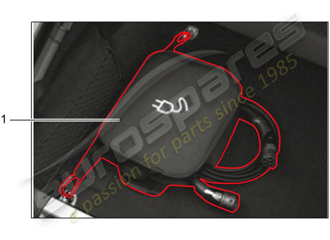 porsche 2007 (tequipment cayenne) connection line part diagram