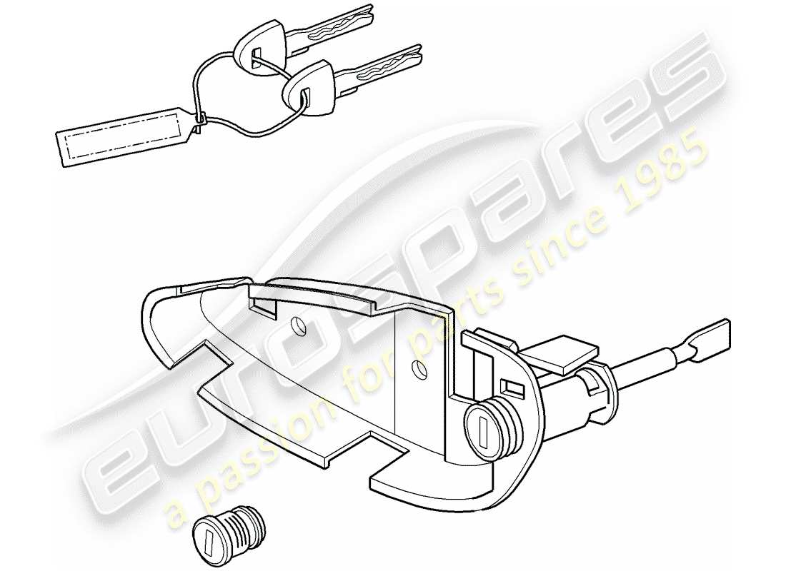 porsche 911 t/gt2rs (2012) repair kits part diagram