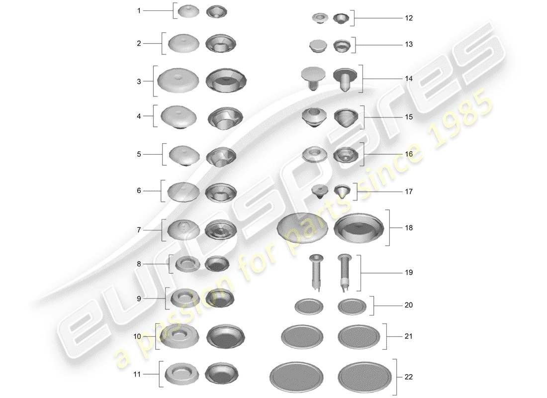 porsche 2015 (991-1) plug part diagram