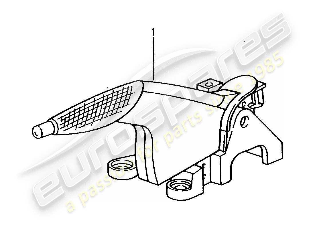 porsche 2003 (tequipment) hand brake lever part diagram