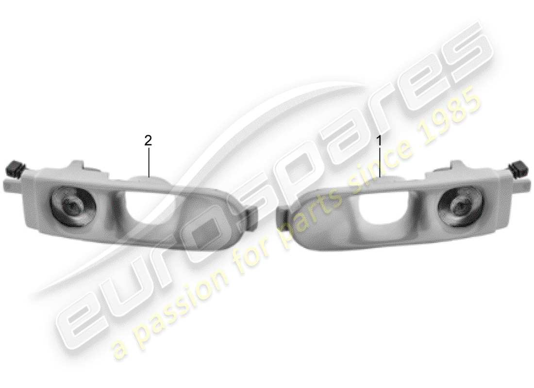 porsche 2017 (accessories) cooling air system - d - mj 1994>> - mj 1998 part diagram