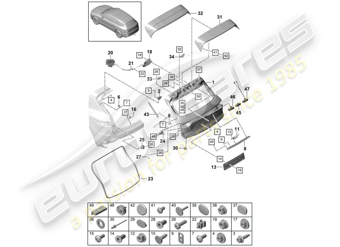 part diagram containing part number wht005609