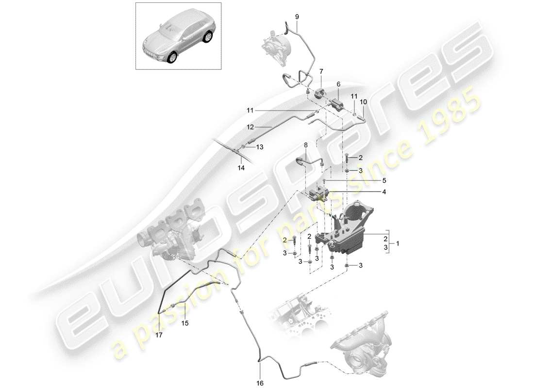 porsche 2015 (macan) for vehicles with charge part diagram